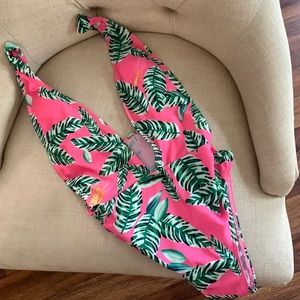 One piece bathing suit